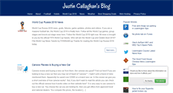 Desktop Screenshot of justincallaghan.com